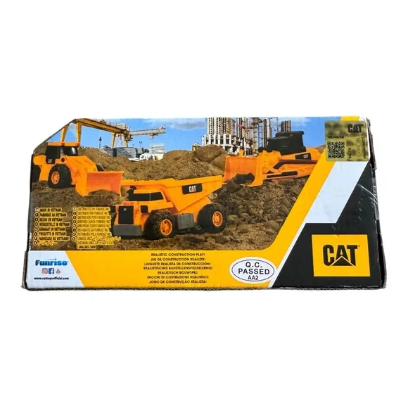CAT Power Mini Crew Dump Truck Toy Lights & Sounds‎ #82261 (2024 Funrise) NIB - Picture 7 of 11